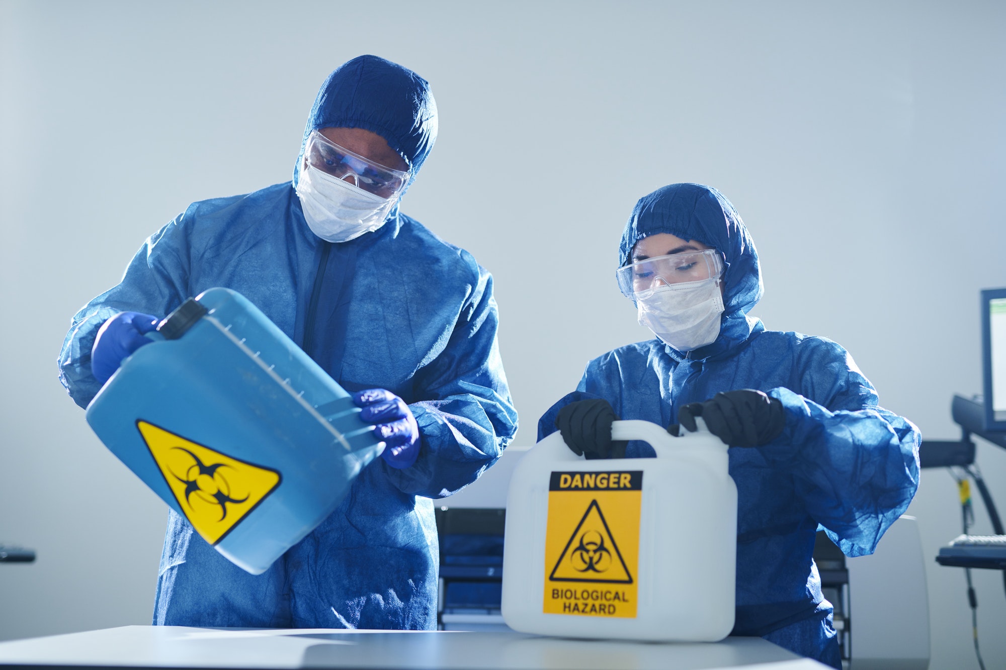 Working with biohazards