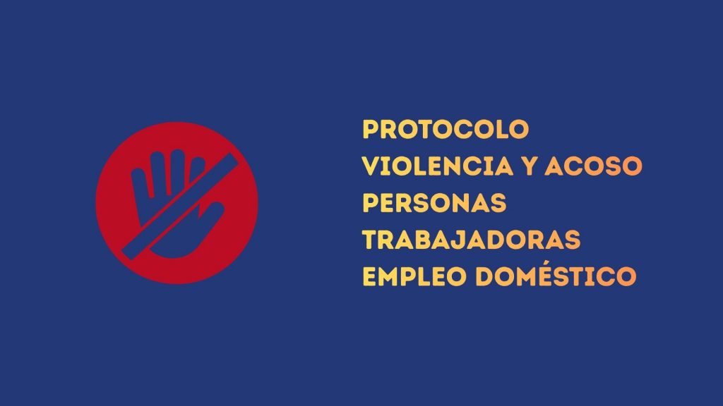 Publicado el Protocolo de actuación frente a violencia y acoso a las personas empleadas del hogar
