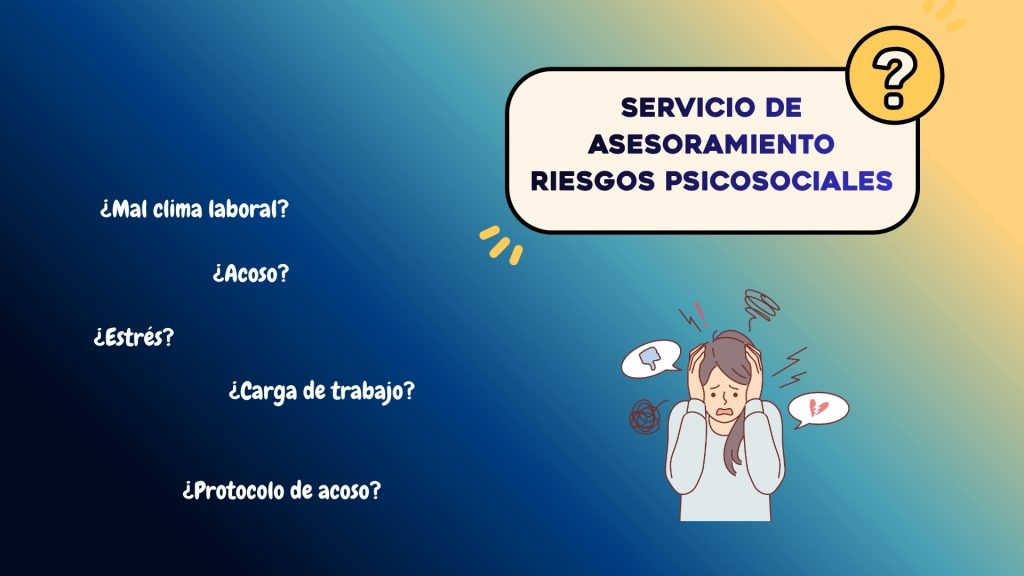 UGT Aragón. Servicio gratuito de asesoramiento sobre riesgos laborales psicosociales en los centros de trabajo
